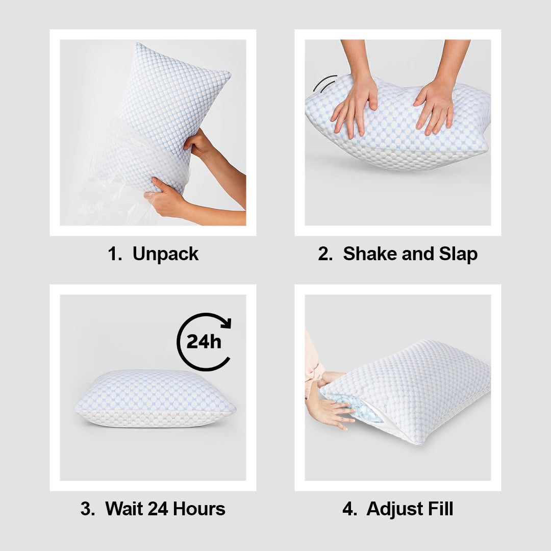 Adjustable Memory Foam Pillow