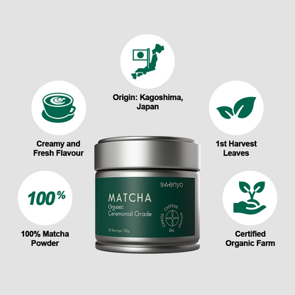 Organic Ceremonial Grade Matcha Powder